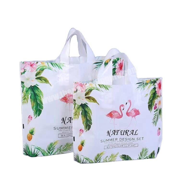 custom plastic shopping bags for promotion plastic bag