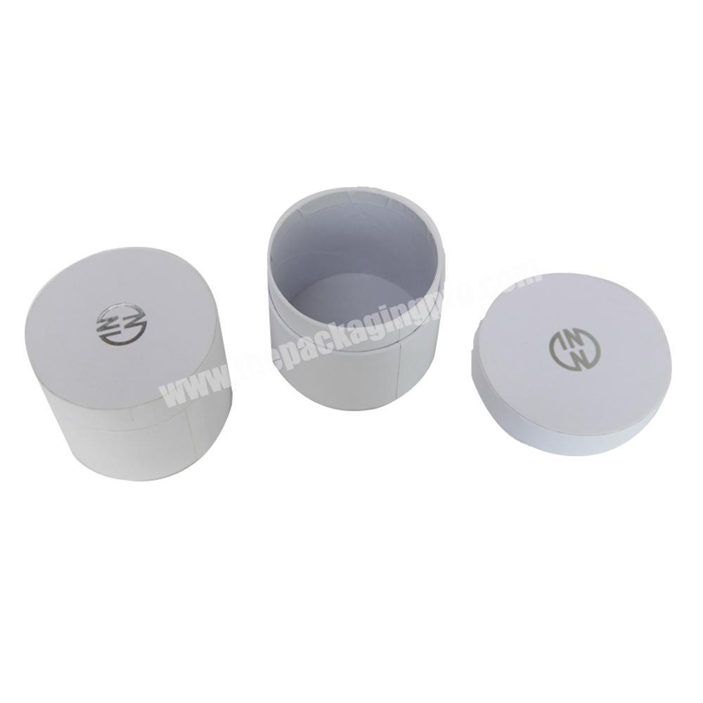 Custom print cylinder tube round hat boxes for Watch package