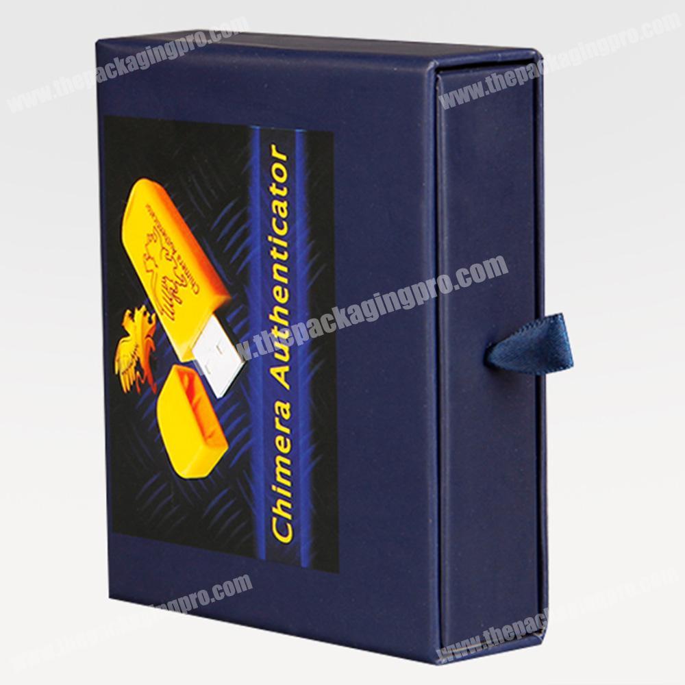 Custom Print EVA Foam Holder Included USB Packaging Gift Box
