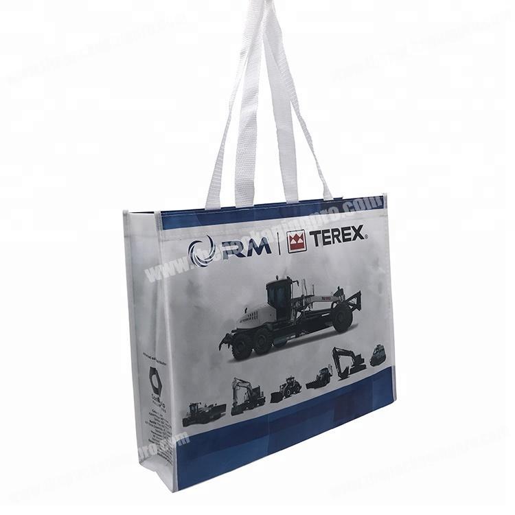 Custom Print Factory Price Sewing PP Lamination Shopping Non-woven Tote Bag