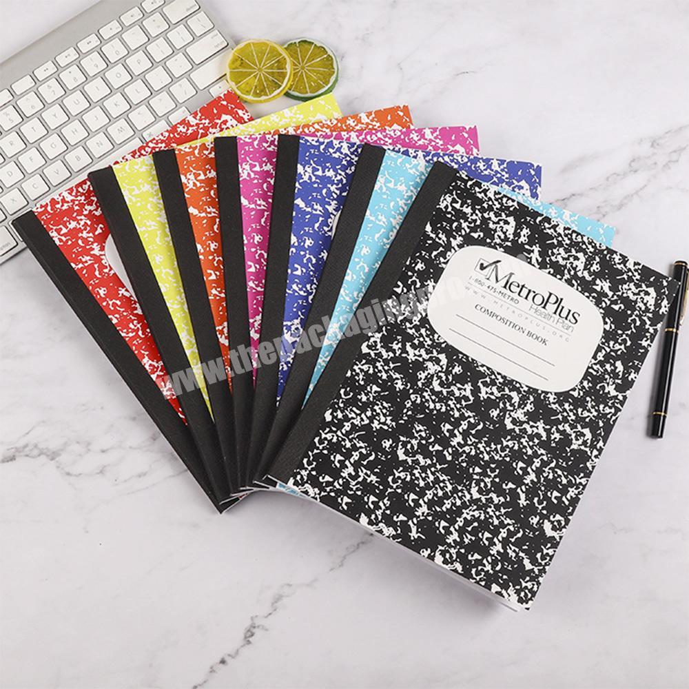 Custom Printed 32k A5 Cheap School Student Exercise Composition Notebook  Paper Note Book In Bulk