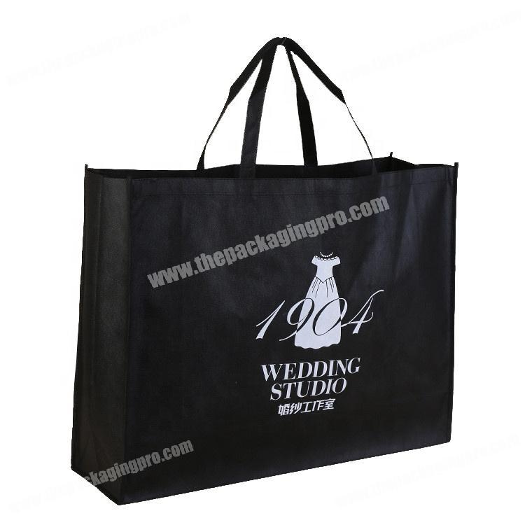 Custom printed best selling non woven tote bag for wedding packing