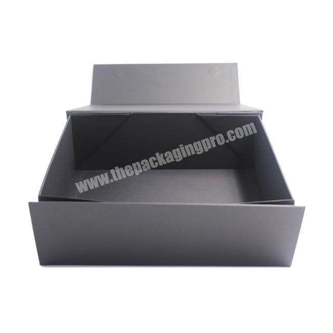 Custom Printed black Magnetic Closure Cheap Price Luxury Gift Box Paper Box Jewelry Packaging For Necklace