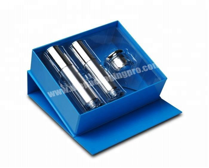Custom printed book shape folding cosmetic packing white magnetic gift box wholesale