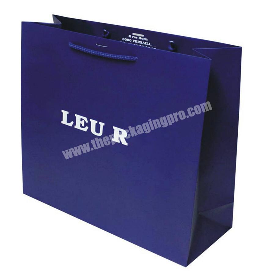 Custom Printed Bouquet Clothing Shopping Retail Black Paper Bags With Logo Print