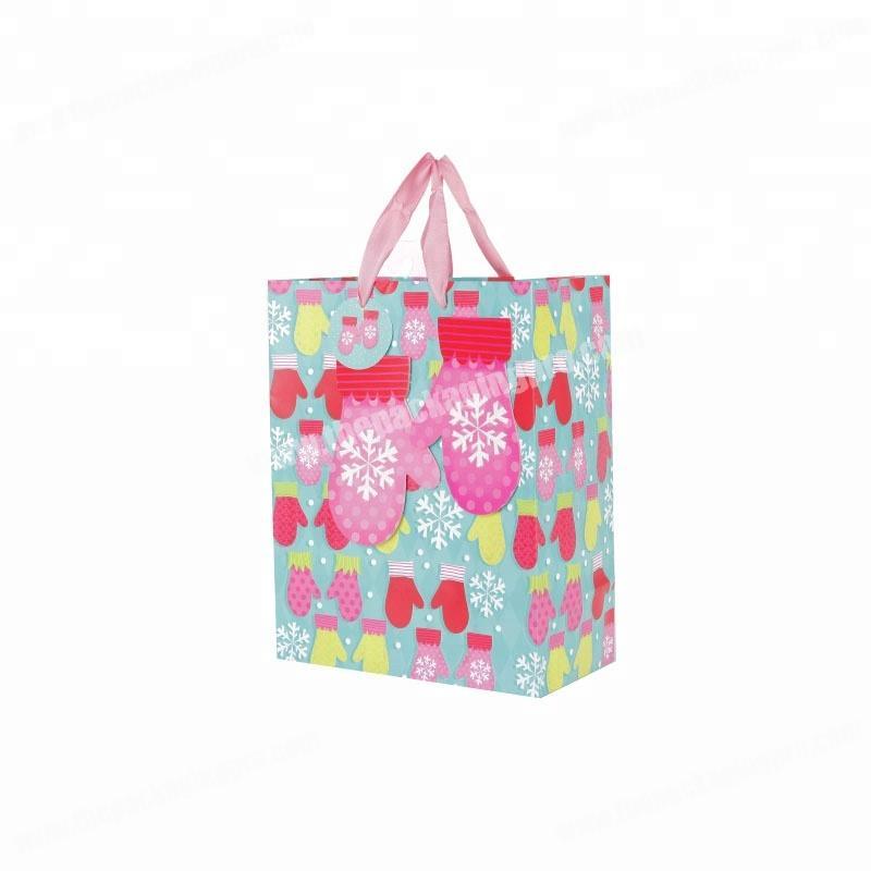 Custom Printed Boutique Reusable Paper Shopping Bags