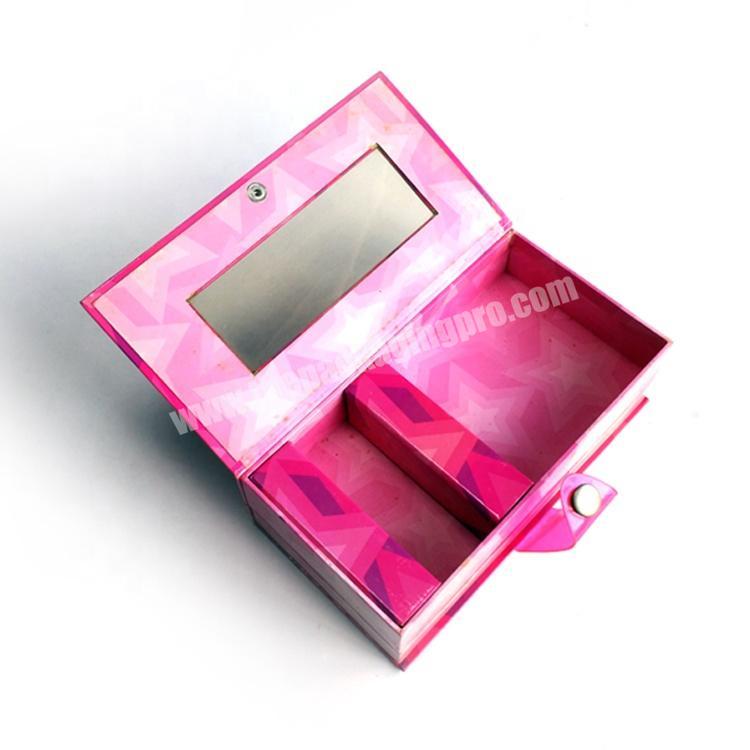Custom Printed Cardboard Paper Packaging Cosmetic Lipstick Gift Box
