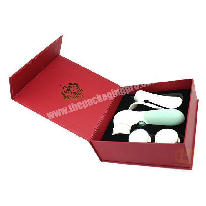 Custom Printed Cardboard Skin Care Magnetic Closure Gift Packaging Box Dongguan