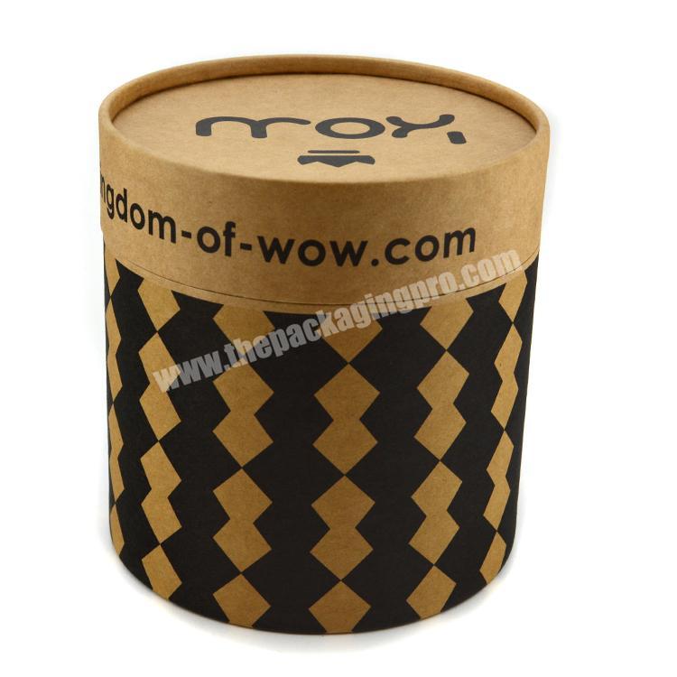 custom printed cardboard tube round kraft paper tube packaging