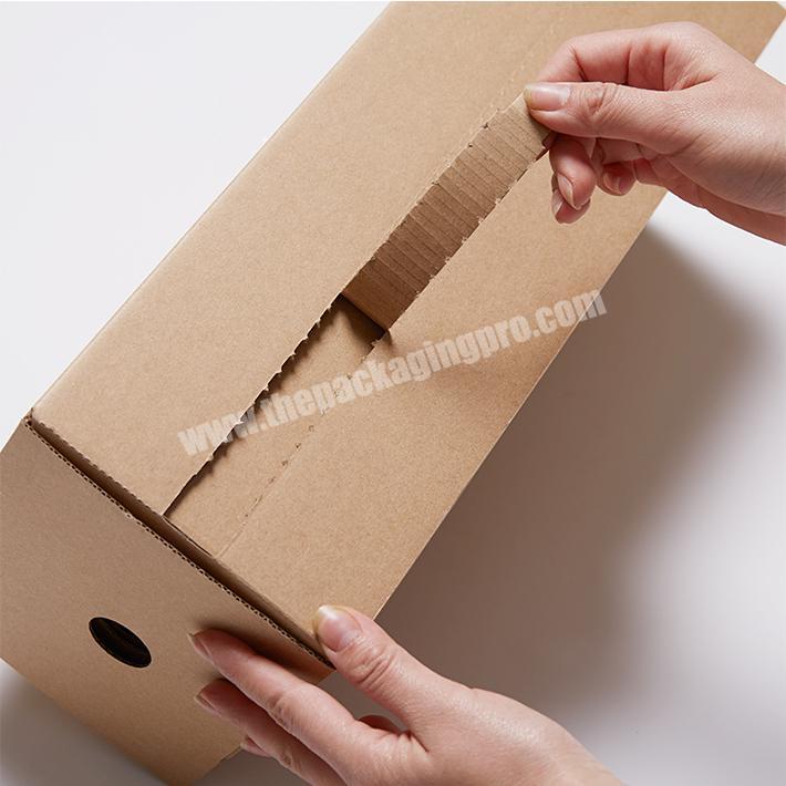 Custom Printed Carton Corrugated box flower shipping box