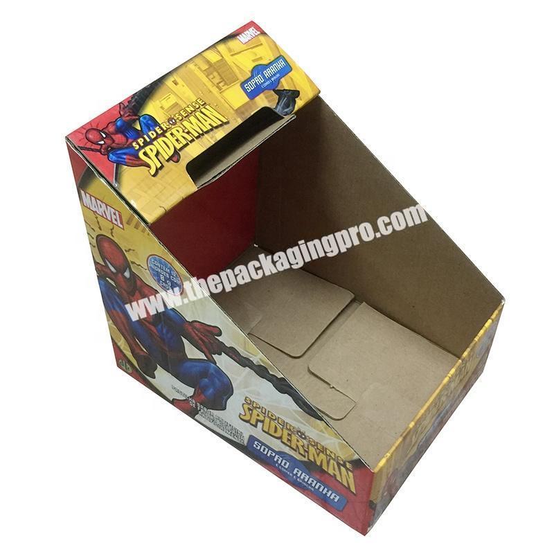 Custom printed corrugated paper packaging box for kids dog doll toy