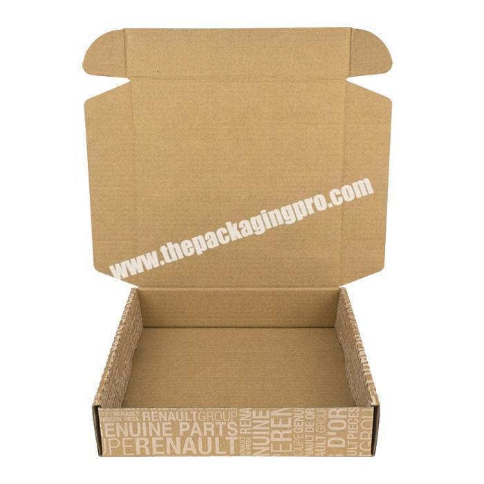Custom printed corrugated paper shipping mailer box courier parcel boxes