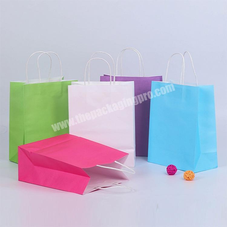 custom printed eco bag kraft bags shopping bag custom paper