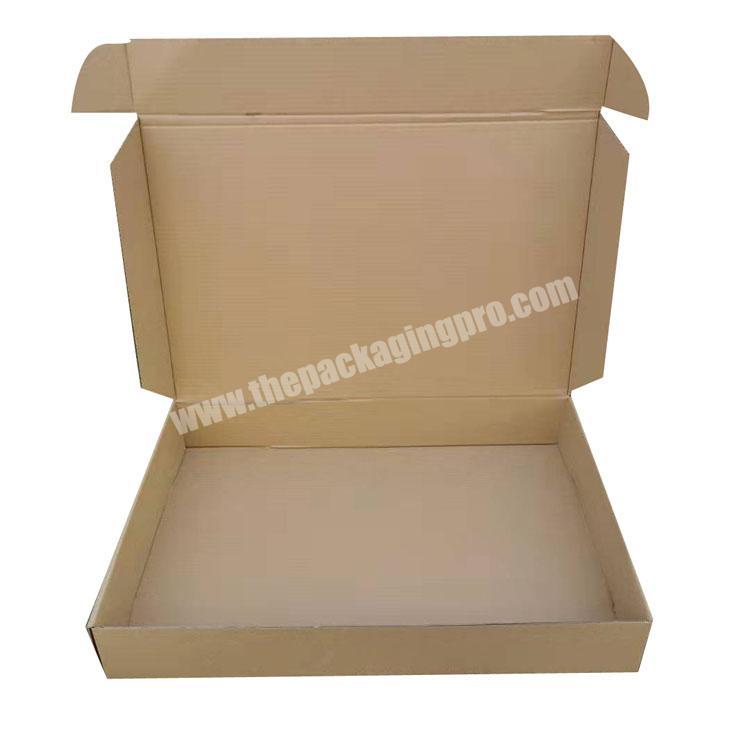 Custom printed foldable corrugated shipping box and mailing box