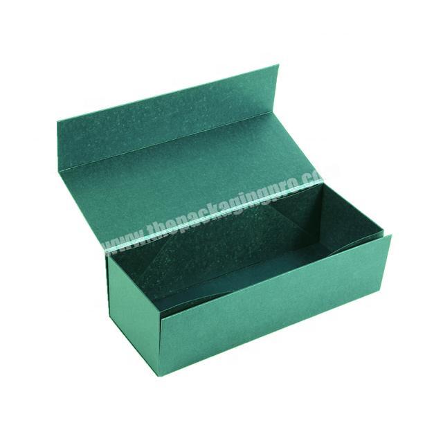 Custom printed foldable packaging presentation magnetic close gift box