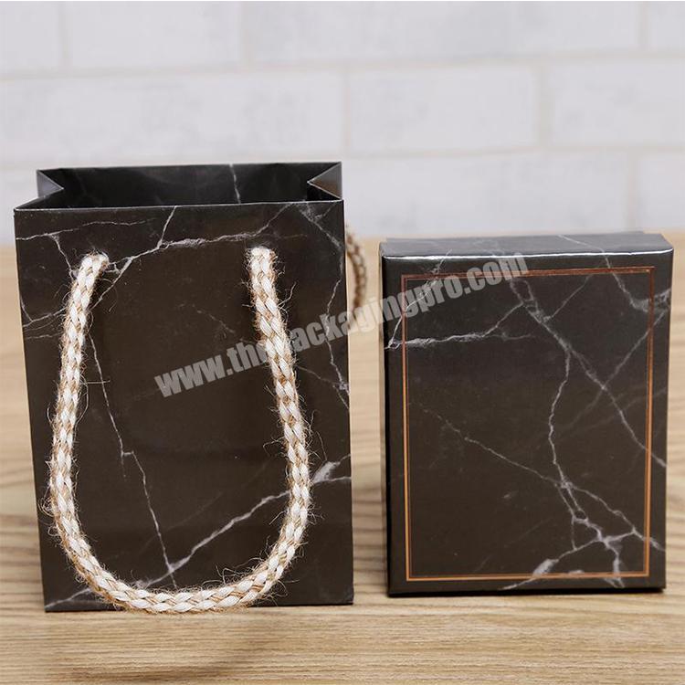 custom printed gift packaging marble jewelry box