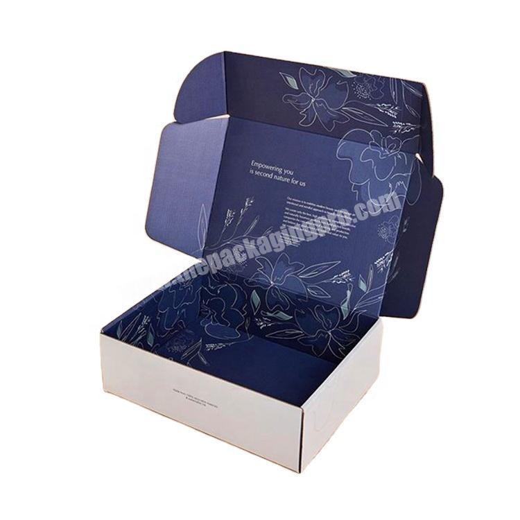 Custom Printed High Quality Factory Wholesale Sturdy Cardboard Folding Subscription Boxes Postal Boxes
