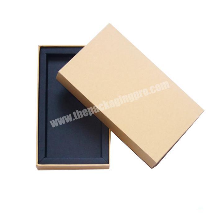 Custom Printed Kraft Phone Case Paper Packaging Boxes Manufacture