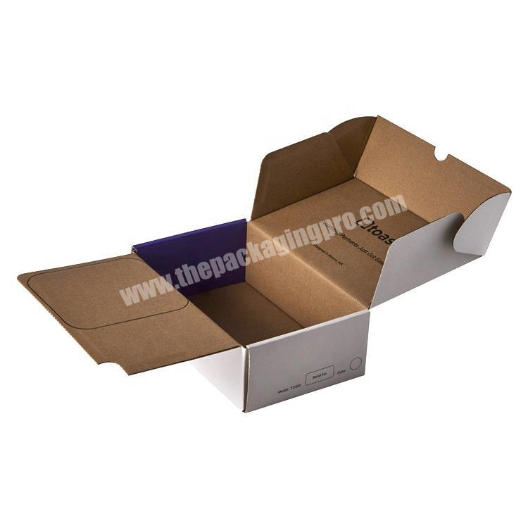Custom printed logo corrugated gift packaging paper die cut airplane box Folding Carton Paper Packing Box