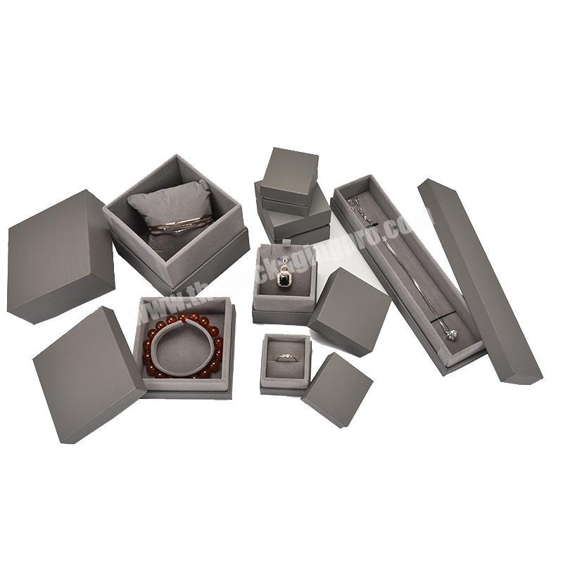 Custom printed logo luxury cardboard paper jewelry gift boxes packaging box