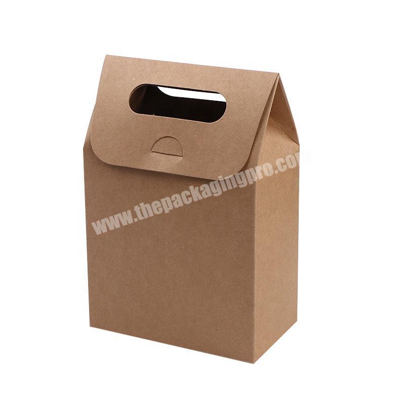 Custom printed mini stand up take away kraft candy paper packaging bag for food