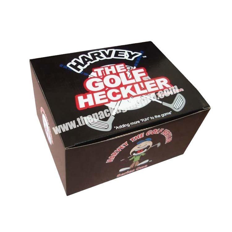 Custom printed Paper cardboard  Golf Ball packaging Gift Box