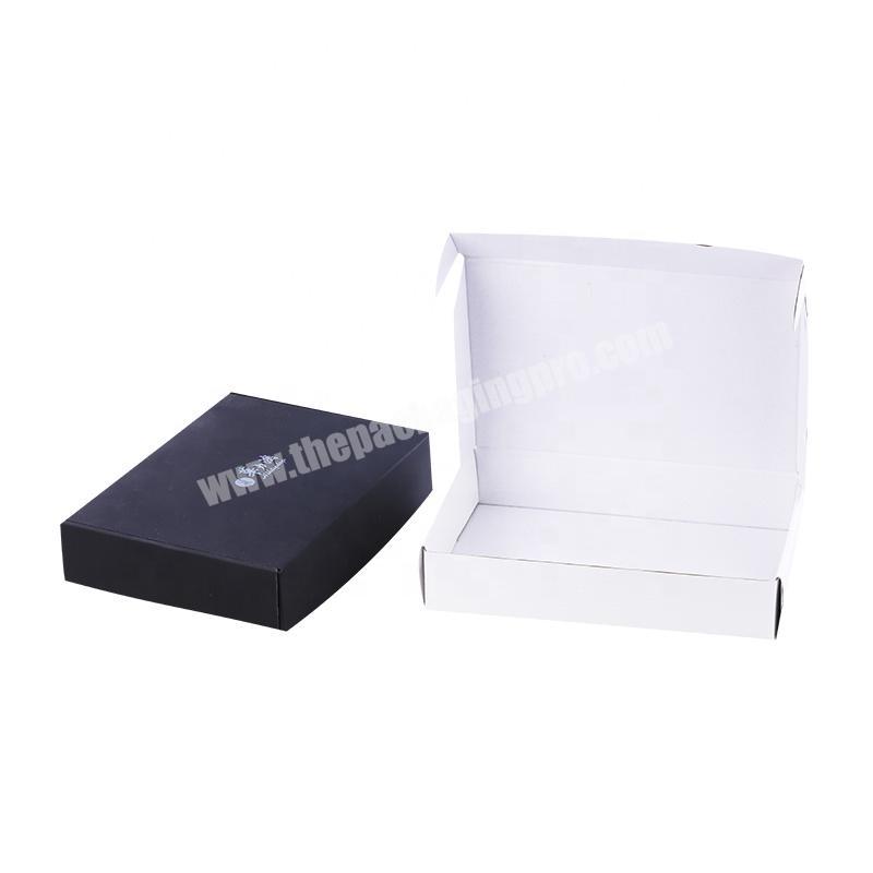 Custom Printed Recycled Folding Double Wall Cardboard Paper Packaging Corrugated Mail Box