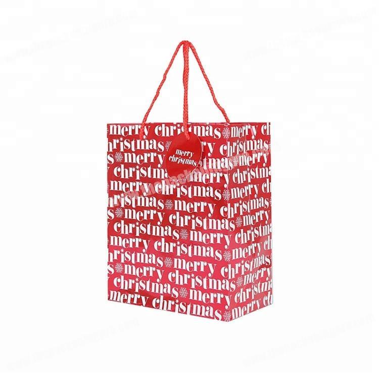 Custom Printed Retail Paper Shopping Bag With PP Handles
