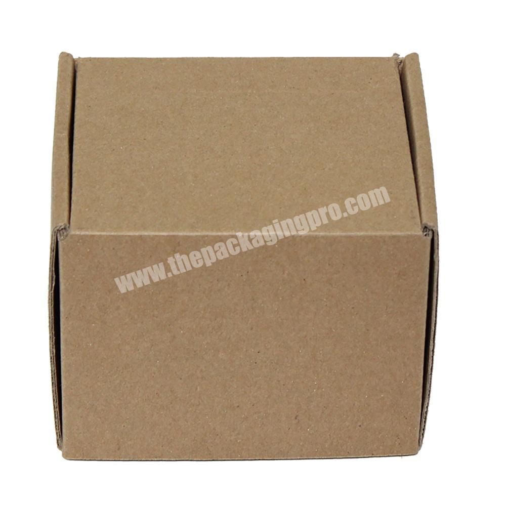 Custom Printed Small Yellow Cardboard Logistics Shipping Carton Box