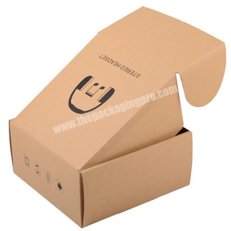 custom printed software packing cardboard mail shipping box