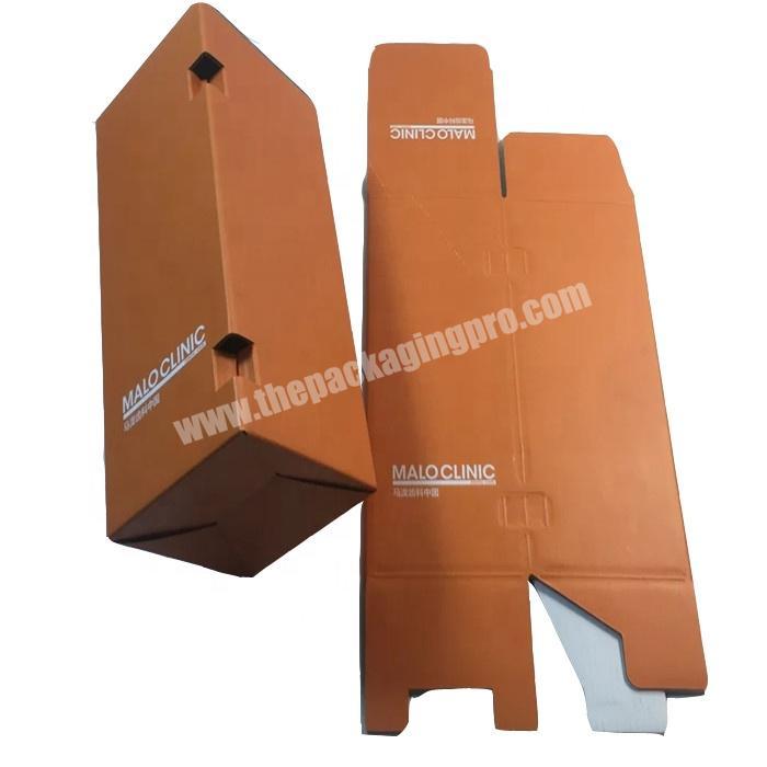 Custom printed ured paper packaging box cardboard packing box