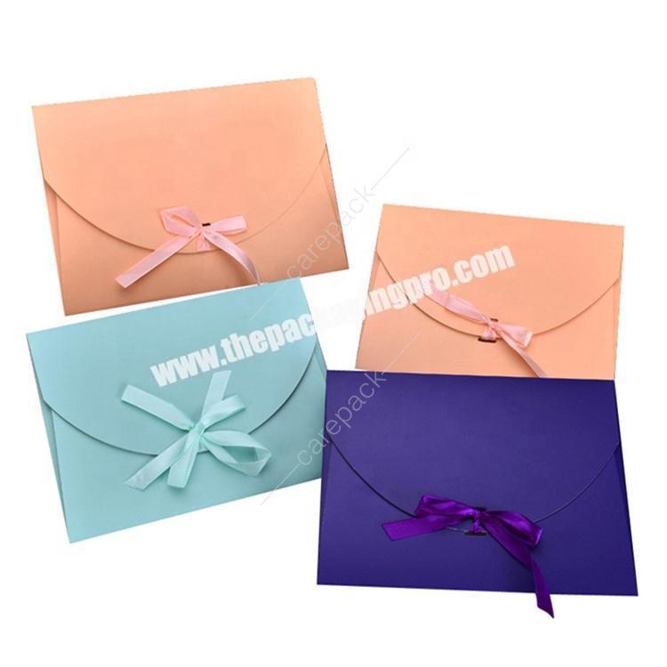 Custom printing 300g coated paper mailing box Silk Socks Scarves Panties Underwear lingerie packaging boxes
