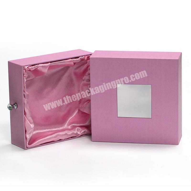Custom printing and size marble drawer box packaging stocking silk shawl cardboard recycled paper gift box