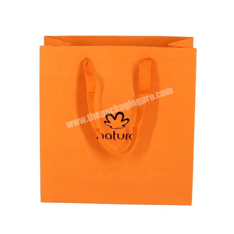 Custom Printing Art Paper Luxury Paper Bag for Gift Packing wih Ribbon