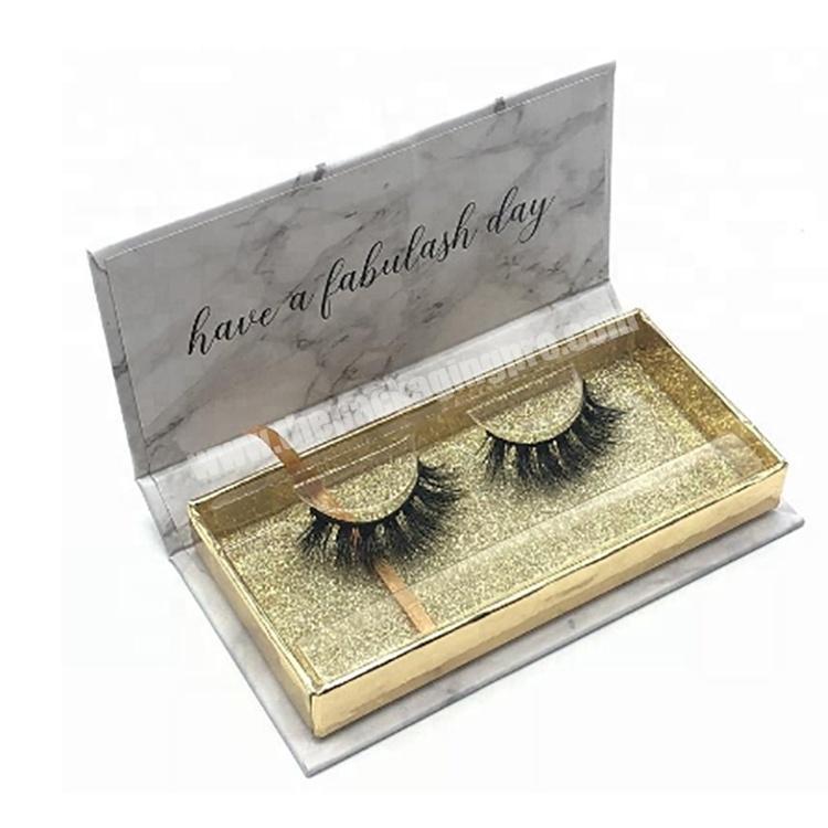 Custom Printing Cardboard Paper Packaging Cosmetic Eyelash Gift Box