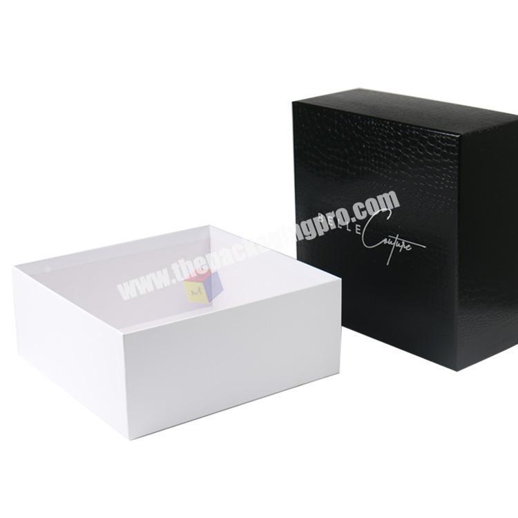 custom printing clothing packaging box with private label