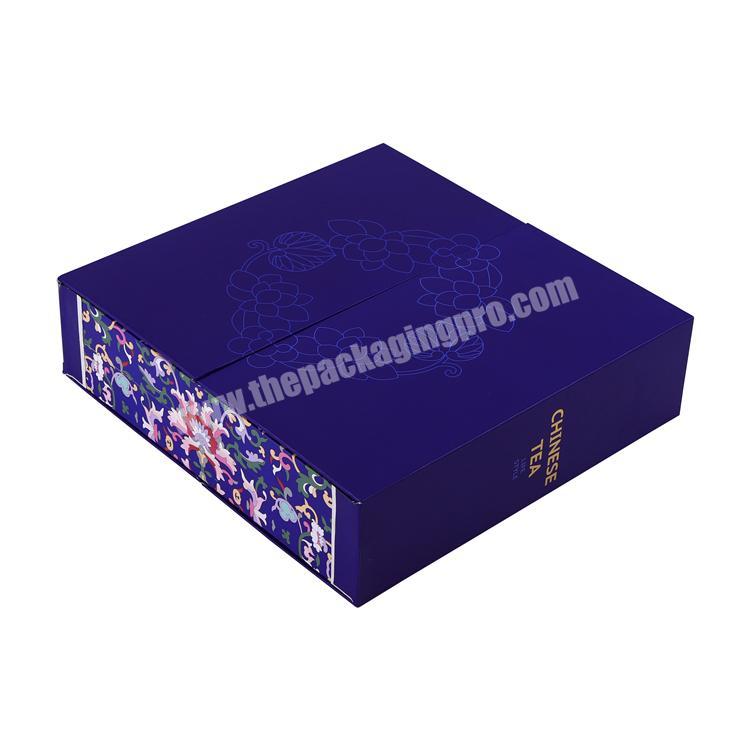 Custom Printing Exquisite Luxury Tea Paper Packaging Boxes