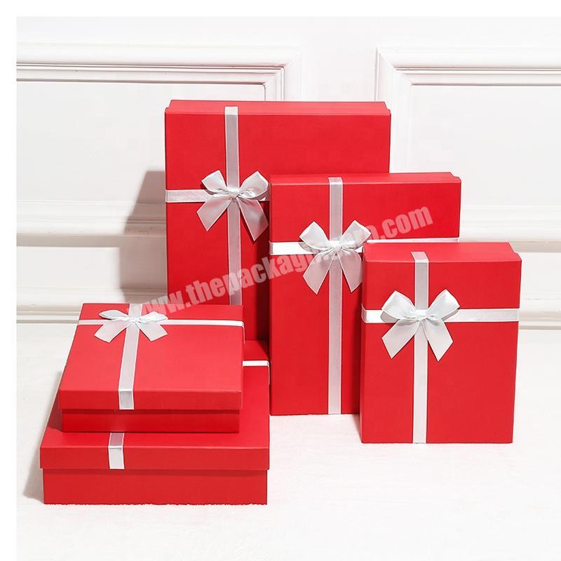 Custom Printing Fancy Paper Rigid Paper Cardboard Photo Album Gift Boxes Packaging With Removable Lid