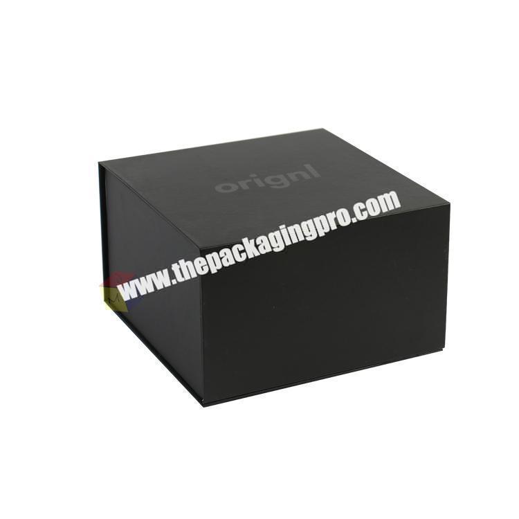 custom printing flip collapsible packaging hat box