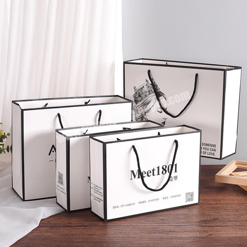 Custom Printing Gift Shopping Paper Clothing Packaging Bag