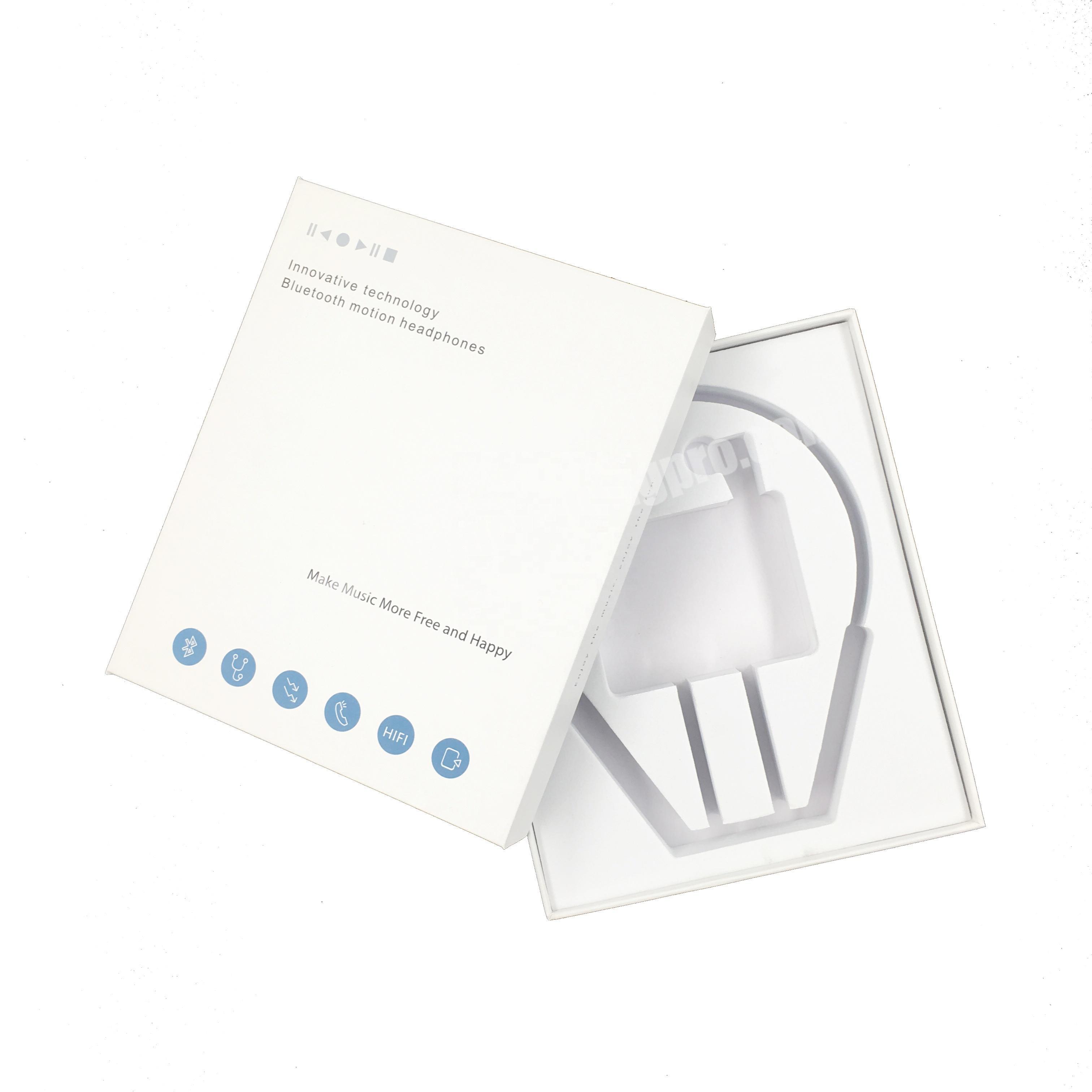 Custom Printing Headphones Earphones Product Packaging Custom Electronics