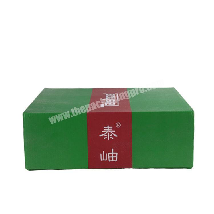 Custom printing logo design high quality strong cardboard corrugated shoe box