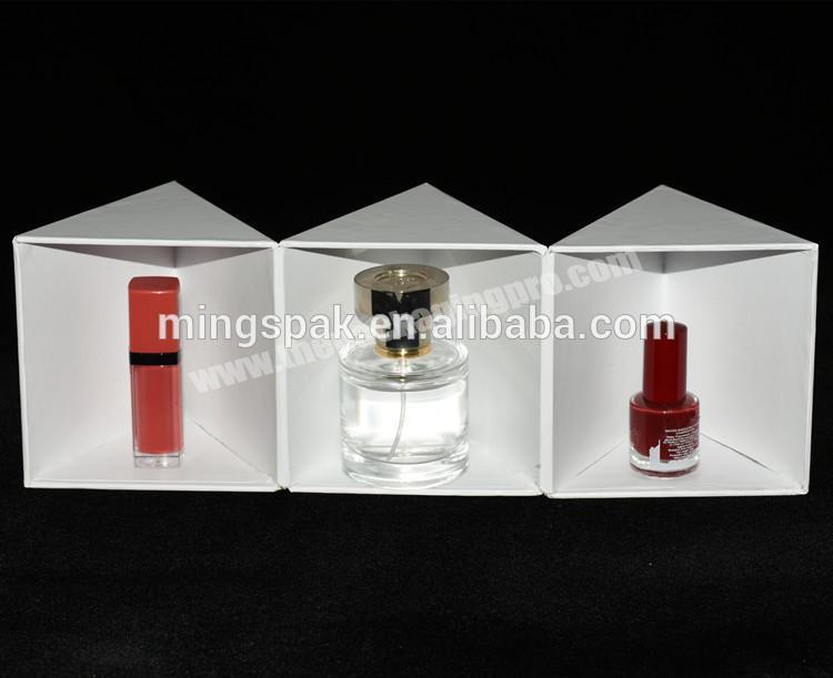 Custom printing luxury package gift box with deformable parfum display box
