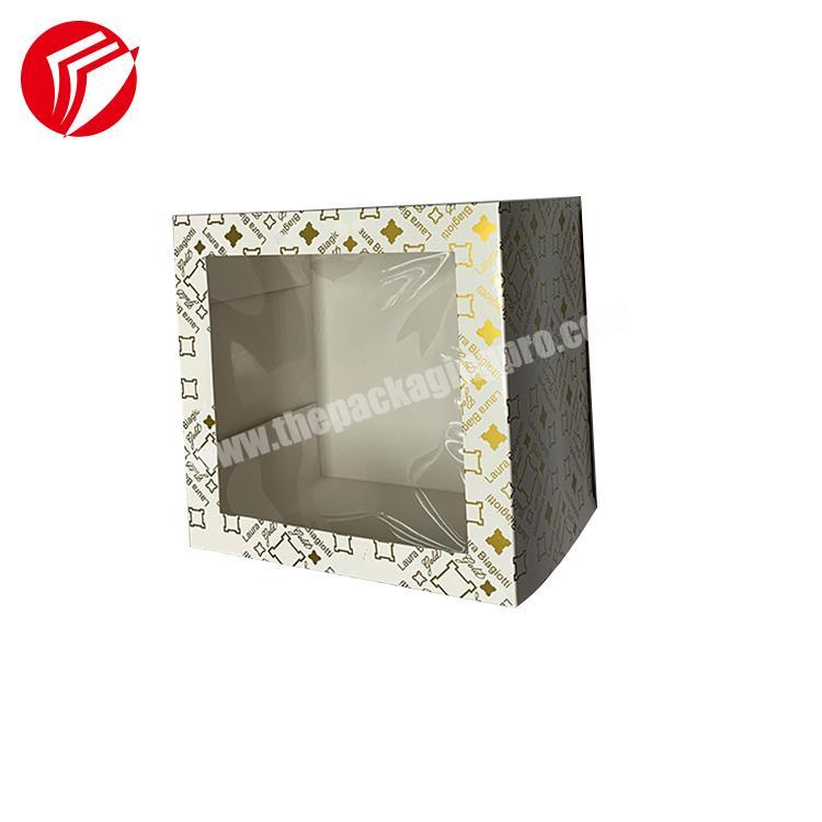 Custom printing luxury recycled jewelry paper packaging box for gift