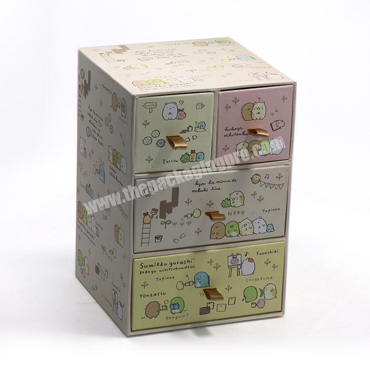 Custom Printing Made Your Own Design Slide Drawer Cardboard Paper Tandem Boxes Logo
