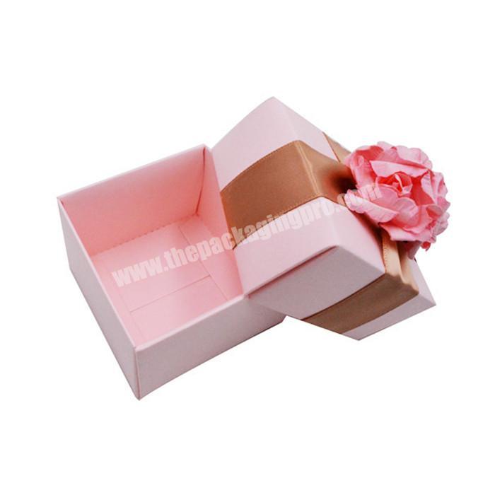 Custom printing packaging chocolate paper small box for wedding favor candy