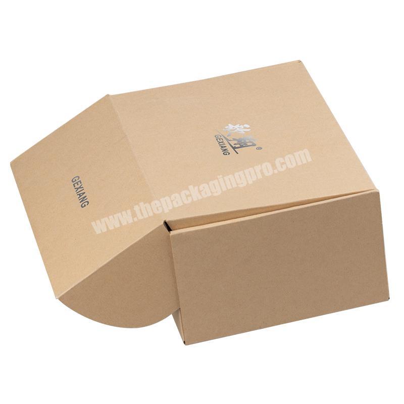 Custom Printing Paper Large Packaging Corrugated Carton Box Supplier