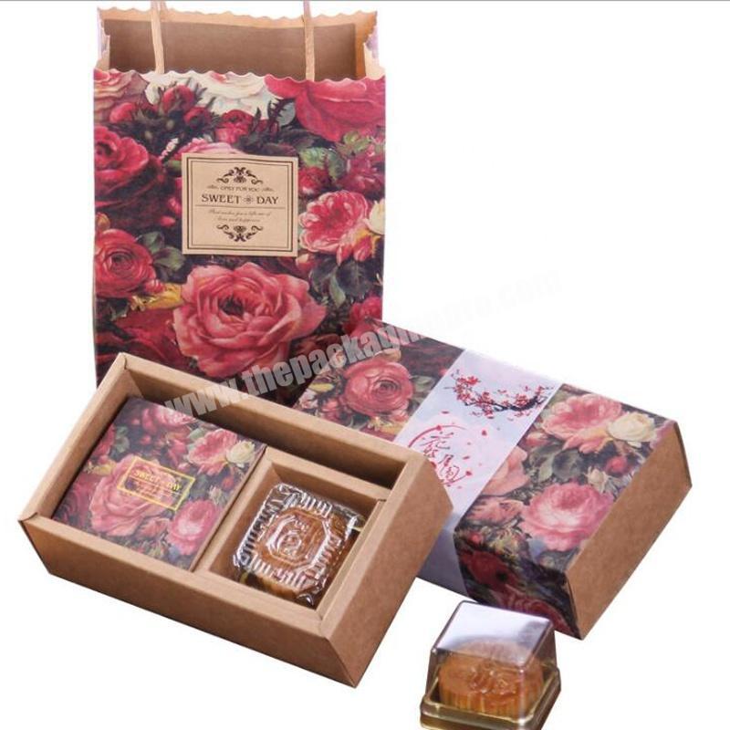 Custom Printing Sliding Drawer Biscuit Cookie Packaging Paper Box For Sweet Candy