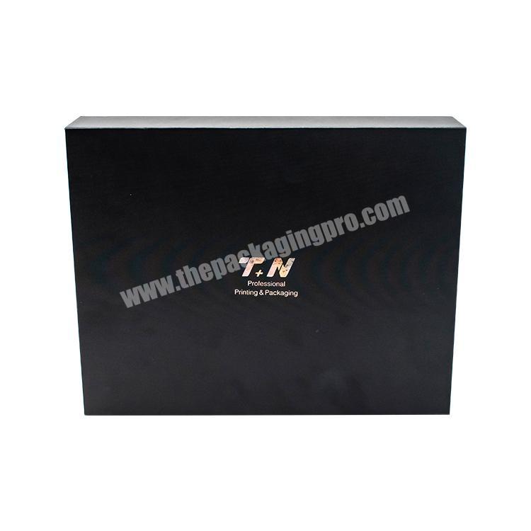 Custom Private Label Black 2 layer Luxury Lady Makeup Brushes Packaging Set Paper Box