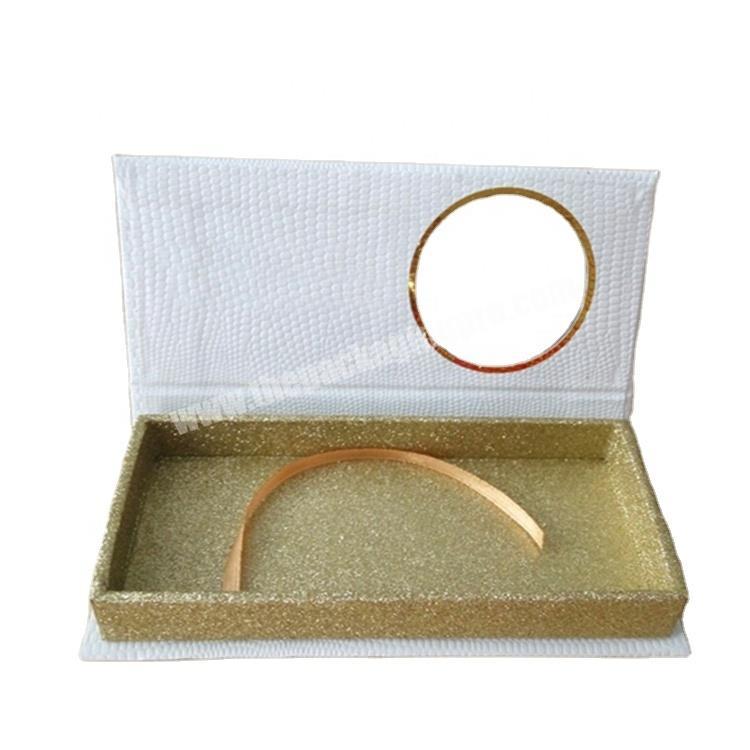 Custom Private Label False Eyelash Packaging Box China Customized eyelash box Manufacturer